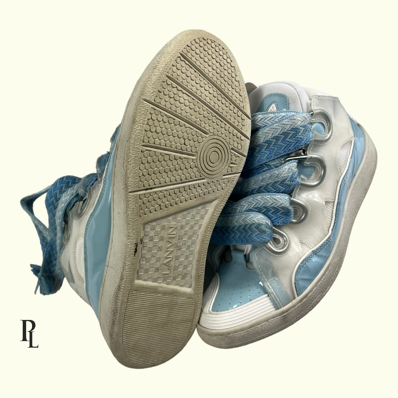 Lanvin Kurb Sneakers Blue - EU44/UK10