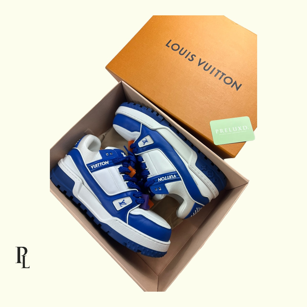 Louis Vuitton Maxi Blue - UK9.5