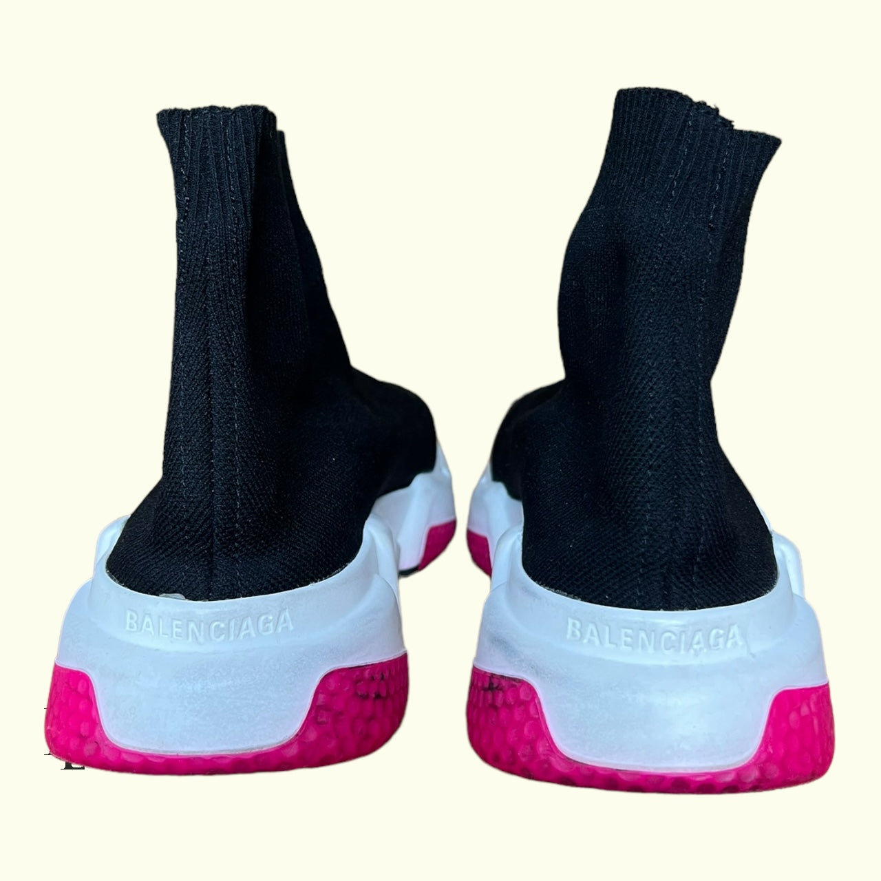 Balenciaga Speed Runner Pink/White/Black - UK5/EU38