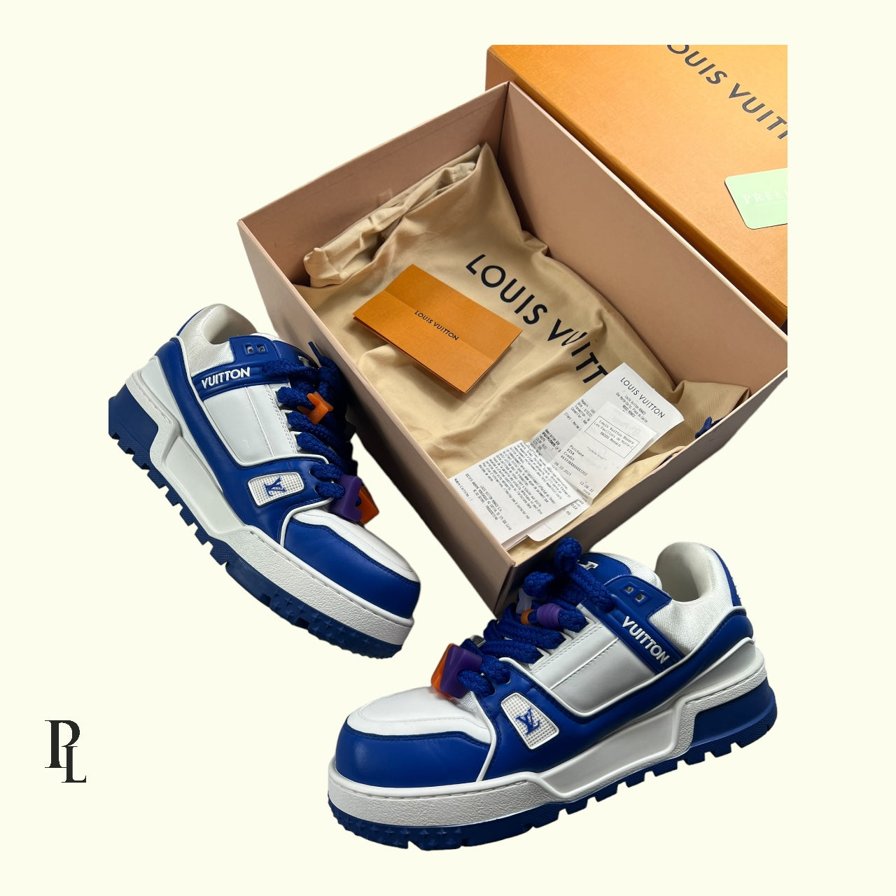 Louis Vuitton Maxi Blue - UK9.5