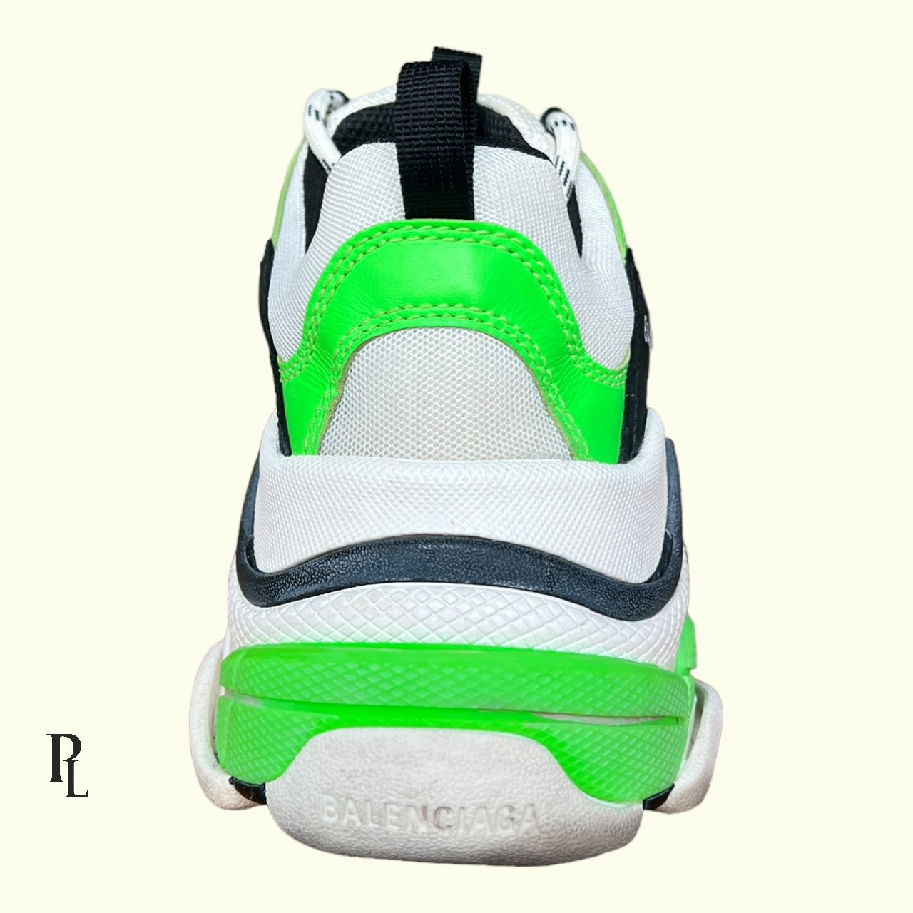 Balenciaga Triple S Green/White/Black - UK7/EU41