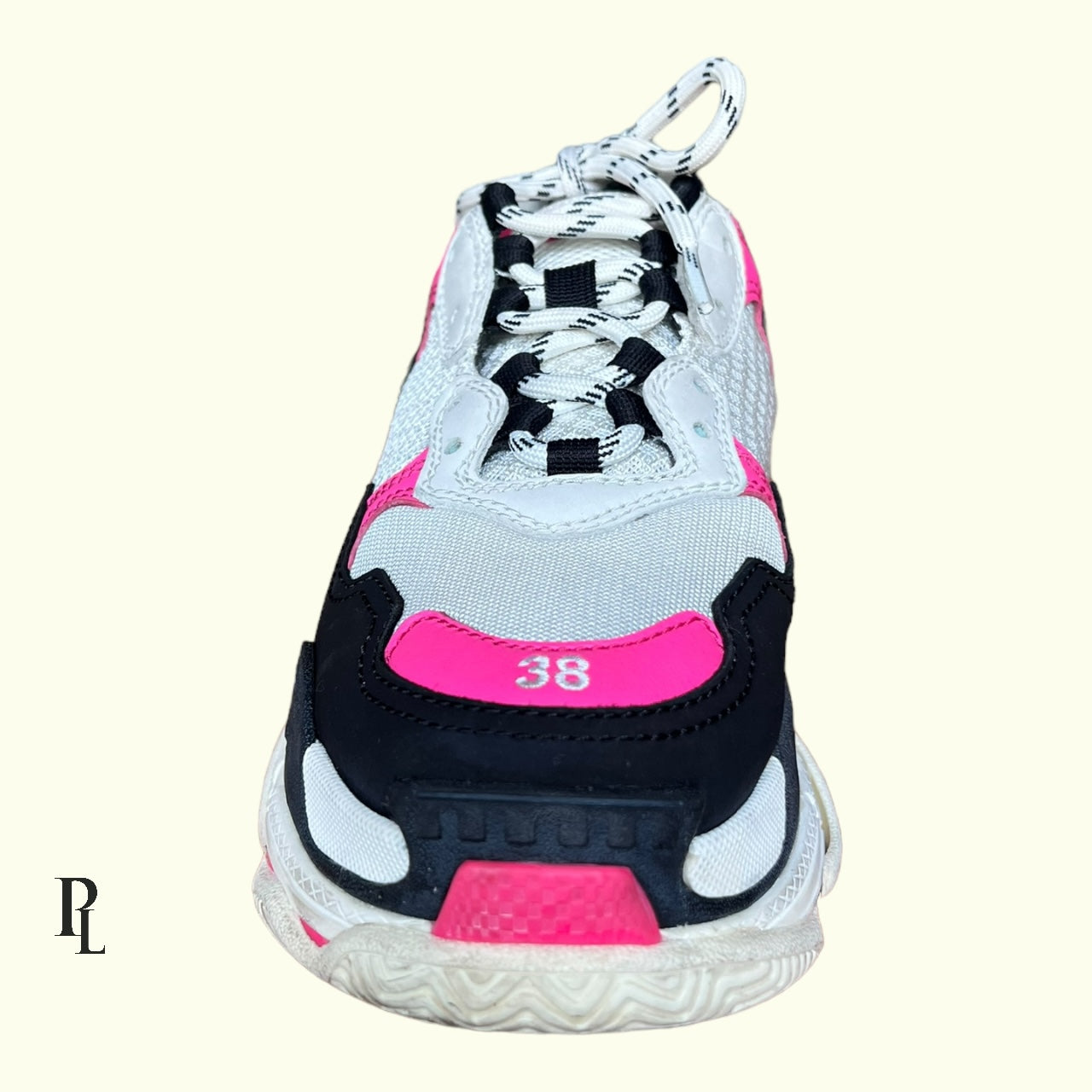 Balenciaga Triple S Pink/White/Black - UK5/EU38