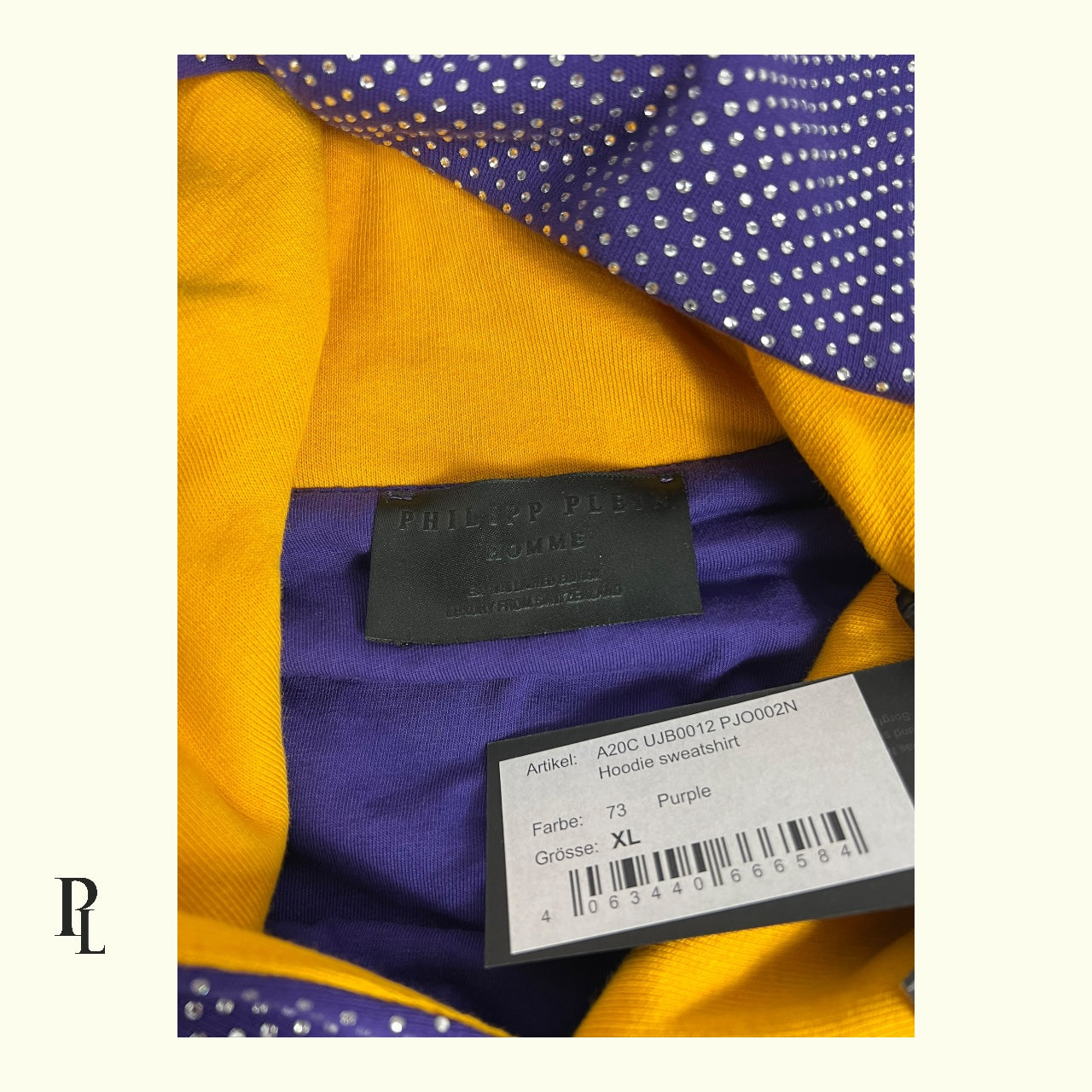 Philipp Plein Kobe Bryant Tribute Hoodie - Extra Large