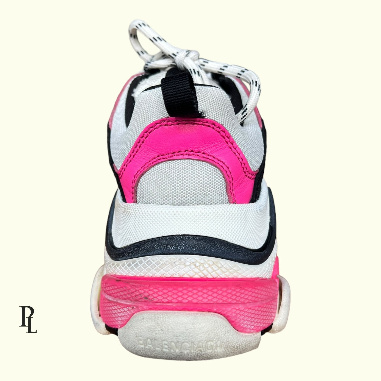 Balenciaga Triple S Pink/White/Black - UK5/EU38