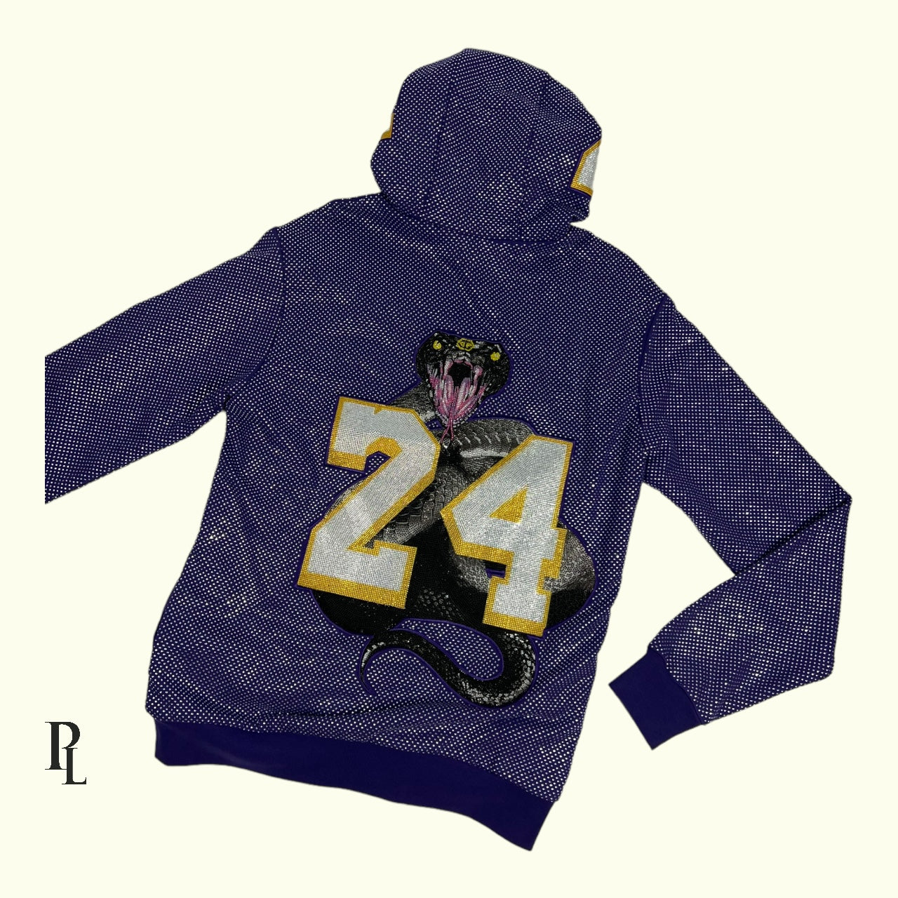 Philipp Plein Kobe Bryant Tribute Hoodie - Extra Large