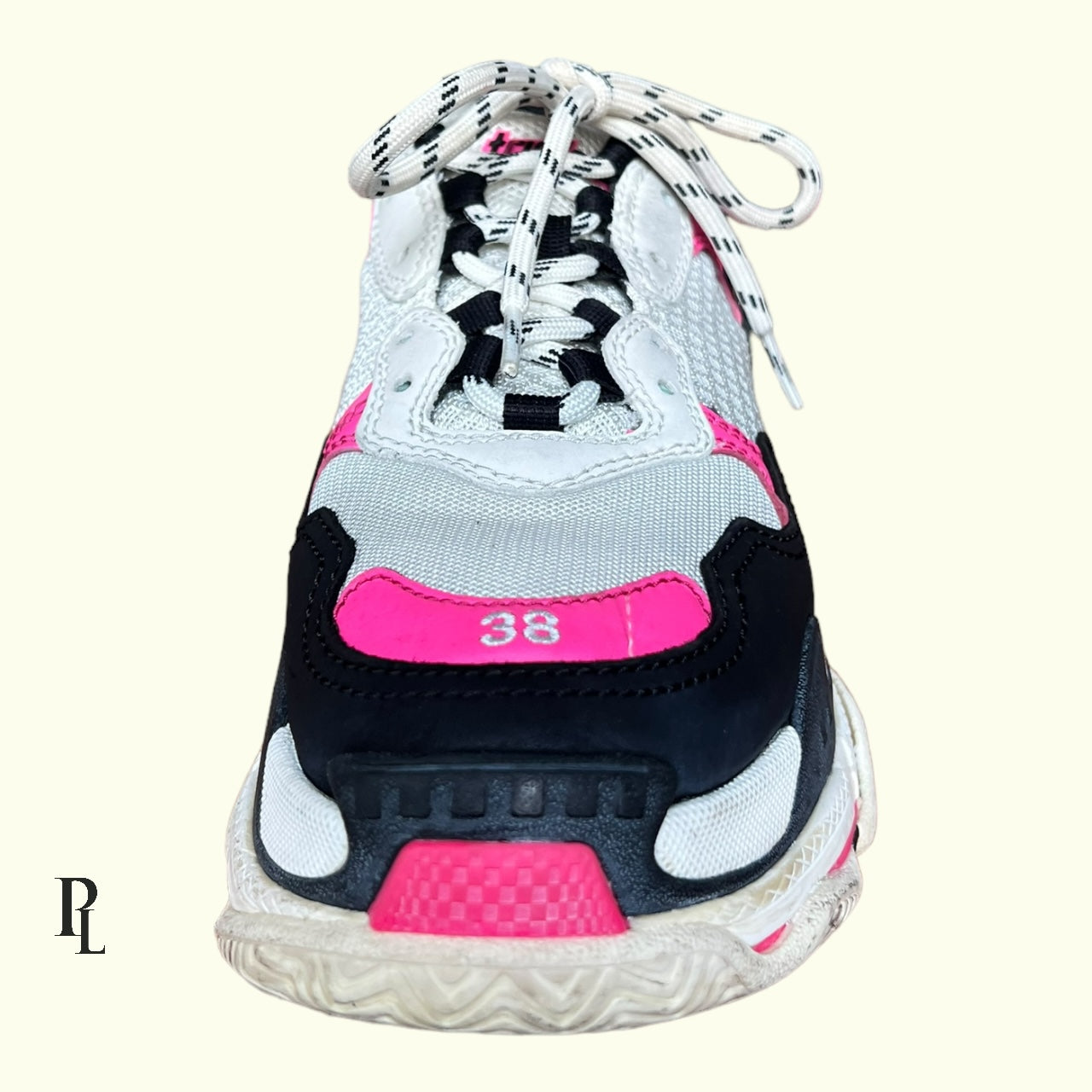 Balenciaga Triple S Pink/White/Black - UK5/EU38