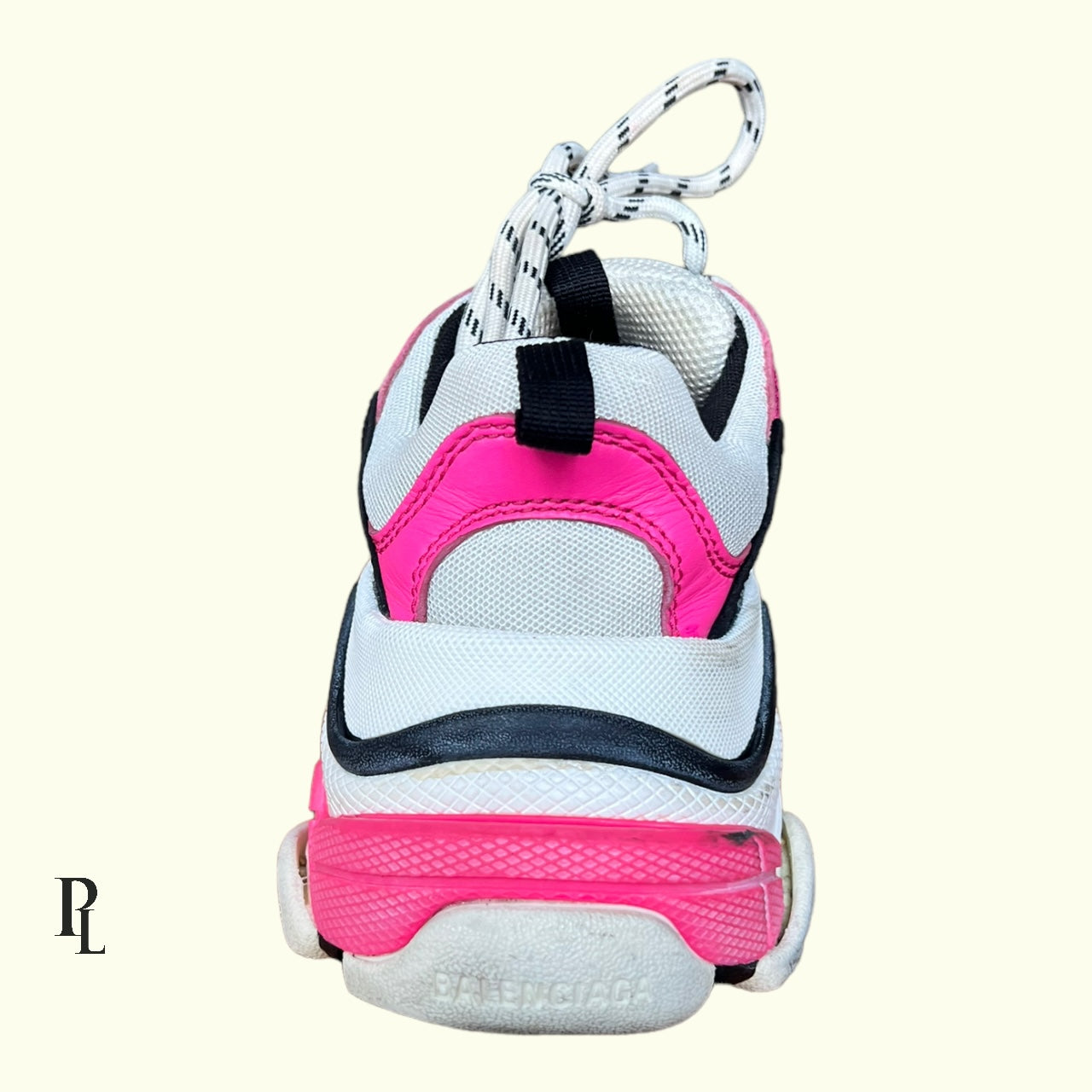 Balenciaga Triple S Pink/White/Black - UK5/EU38