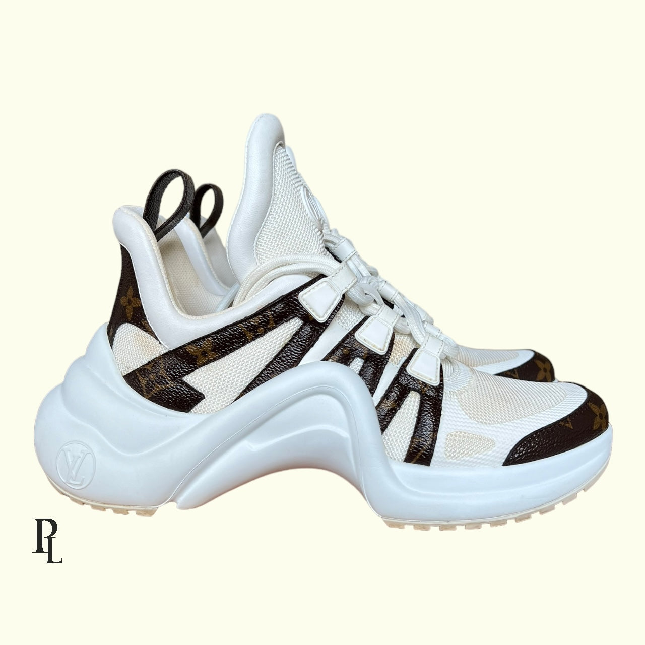Louis Vuitton Archlight White - UK4.5/EU37 1/2