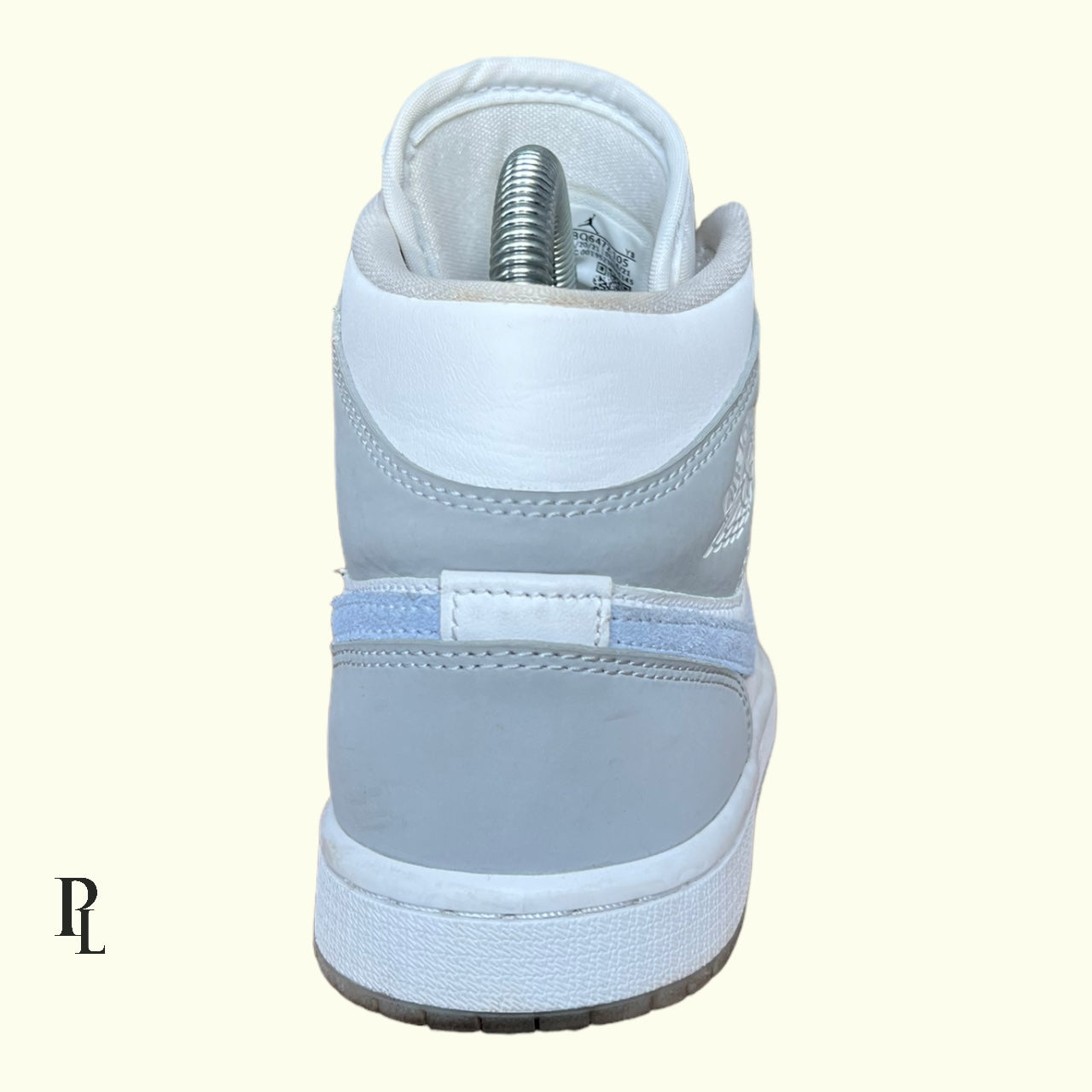 Jordan 1 Mid Grey Blue Womens UK4.5/EU38