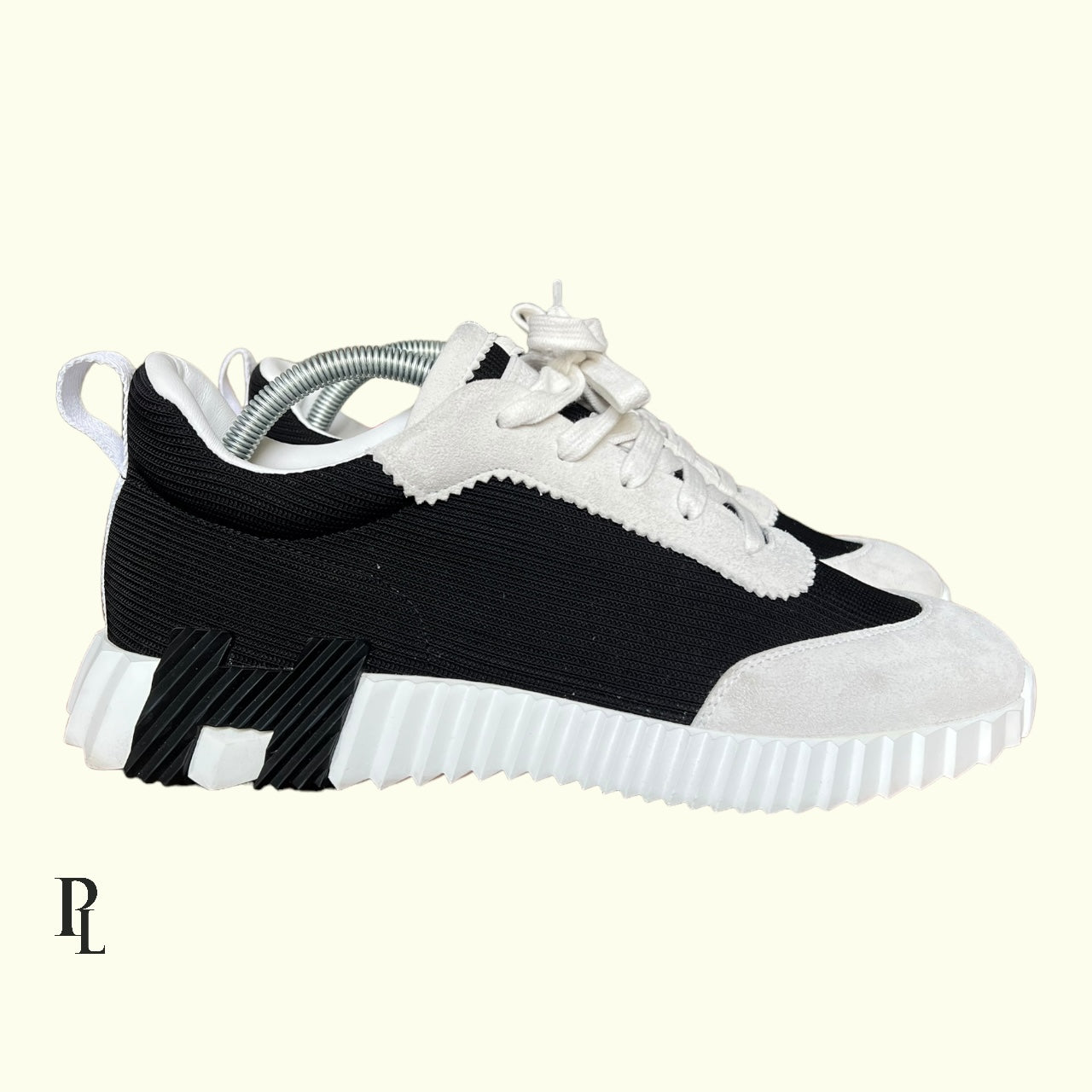 Hermes Bounce Black/White - UK7/EU41