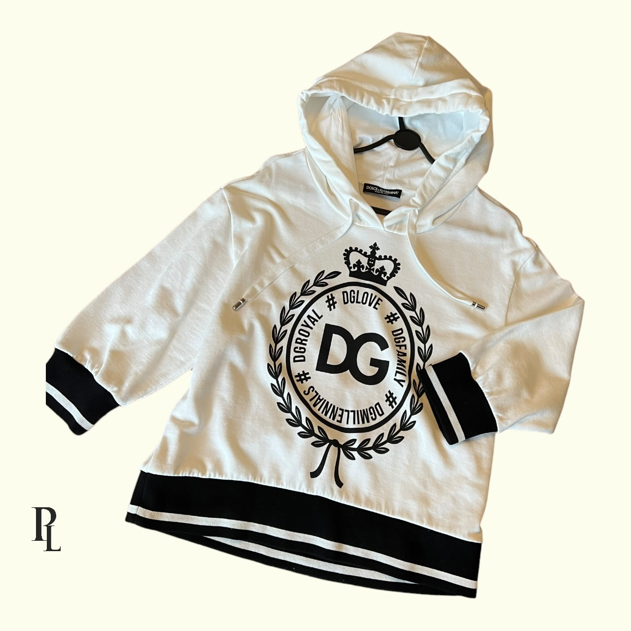 Dolce & Gabbana White Tracksuit - Size 36/Small