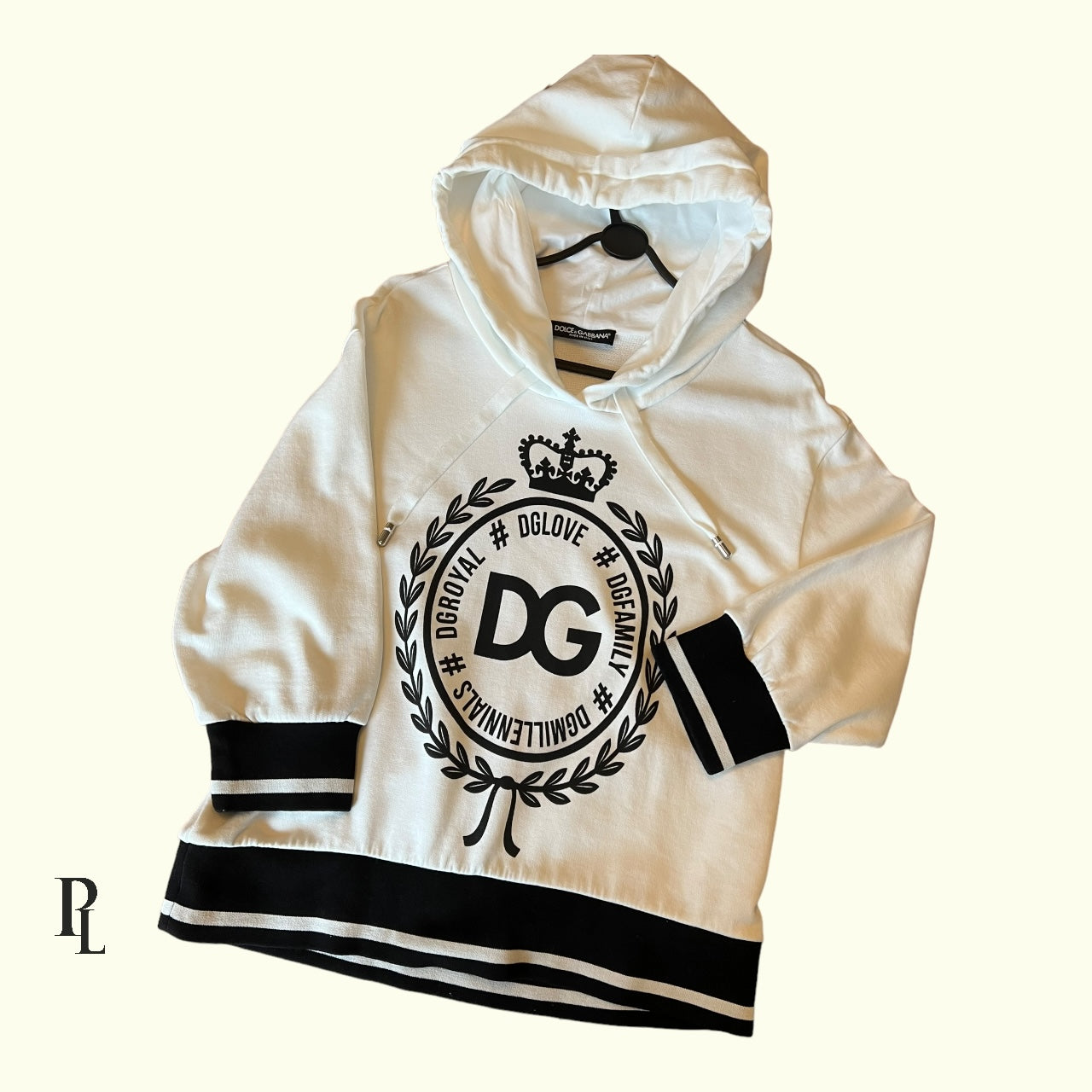 Dolce & Gabbana White Tracksuit - Size 36/Small