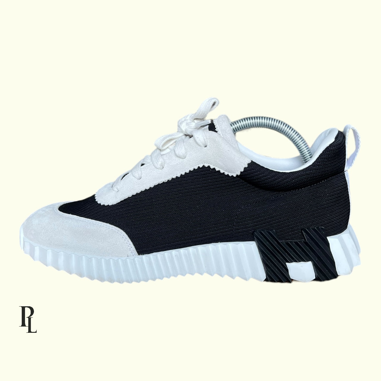 Hermes Bounce Black/White - UK7/EU41